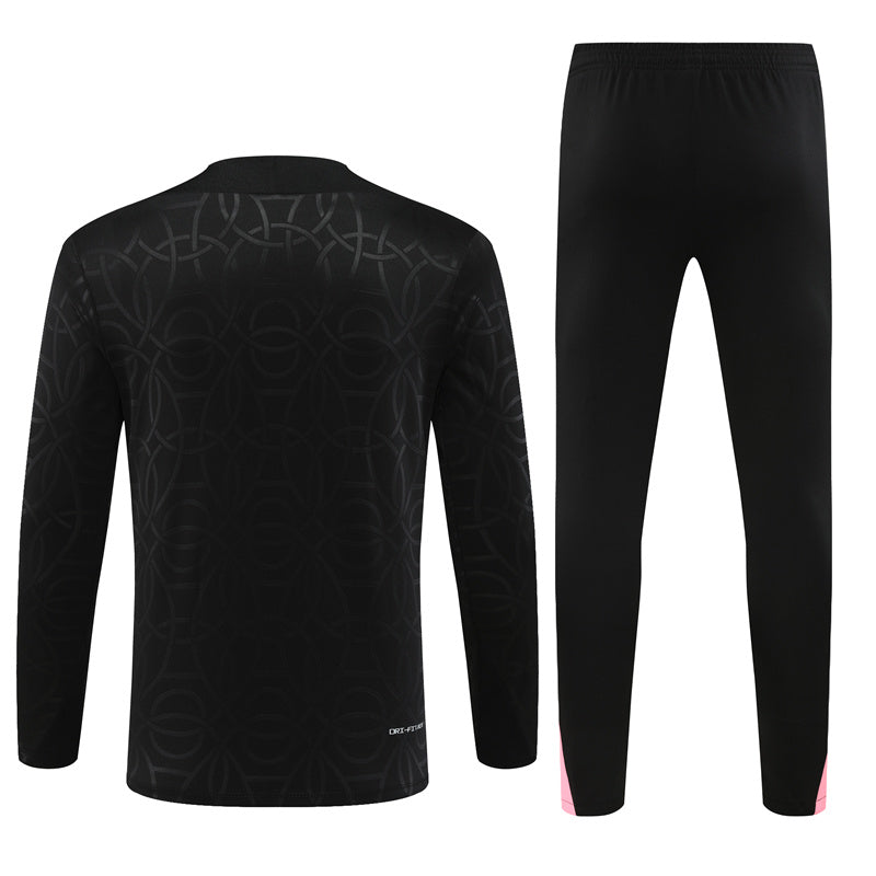 Paris Saint Germain 2024/25 Training Tracksuit ( Black )