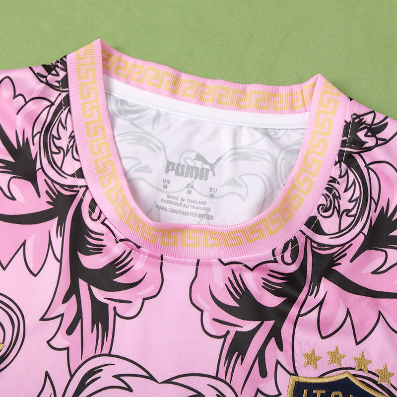 Italy 2023/24 Pink Versace Jersey - Special Edition