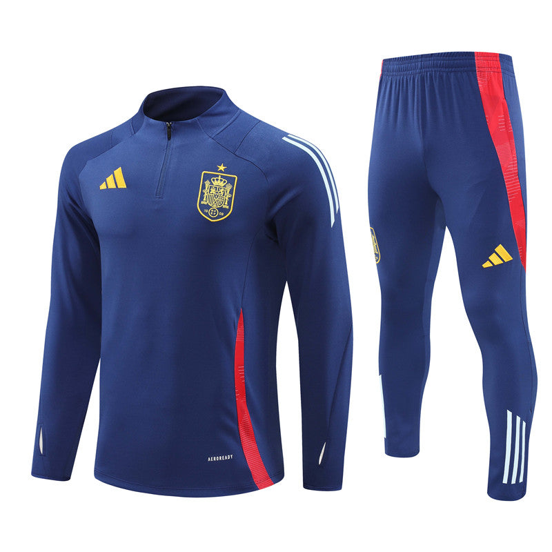 Spain 2024/25 Training Tracksuit (Navy)