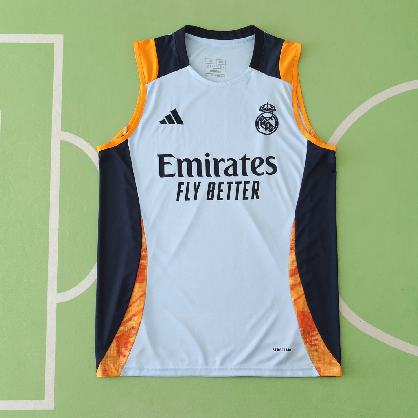 Real Madrid 2024/25 Training Vest Tracksuit (grey 2)