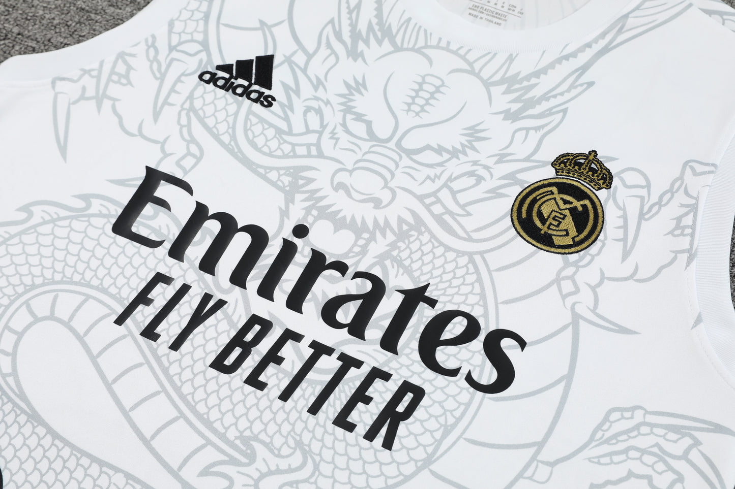 Real Madrid 2024/25 Training Vest Tracksuit (white 3)