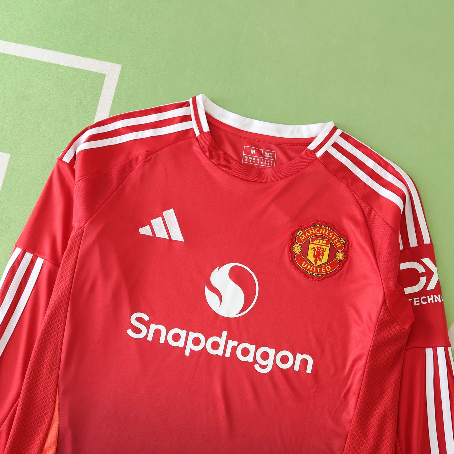 Manchester United 2024/25 Longsleeved Home Jersey - Fan Edition