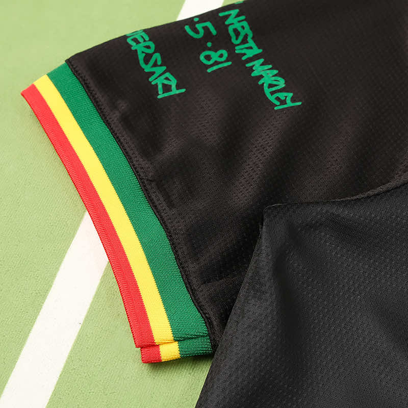 AFC Ajax 2025/26 Bob Marley Concept Jersey - Special Edition (Black)