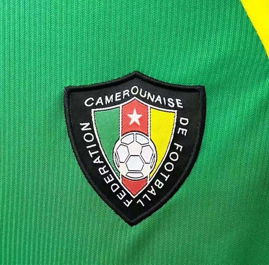 Cameroon 1998/99 Home Jersey - Retro Edition