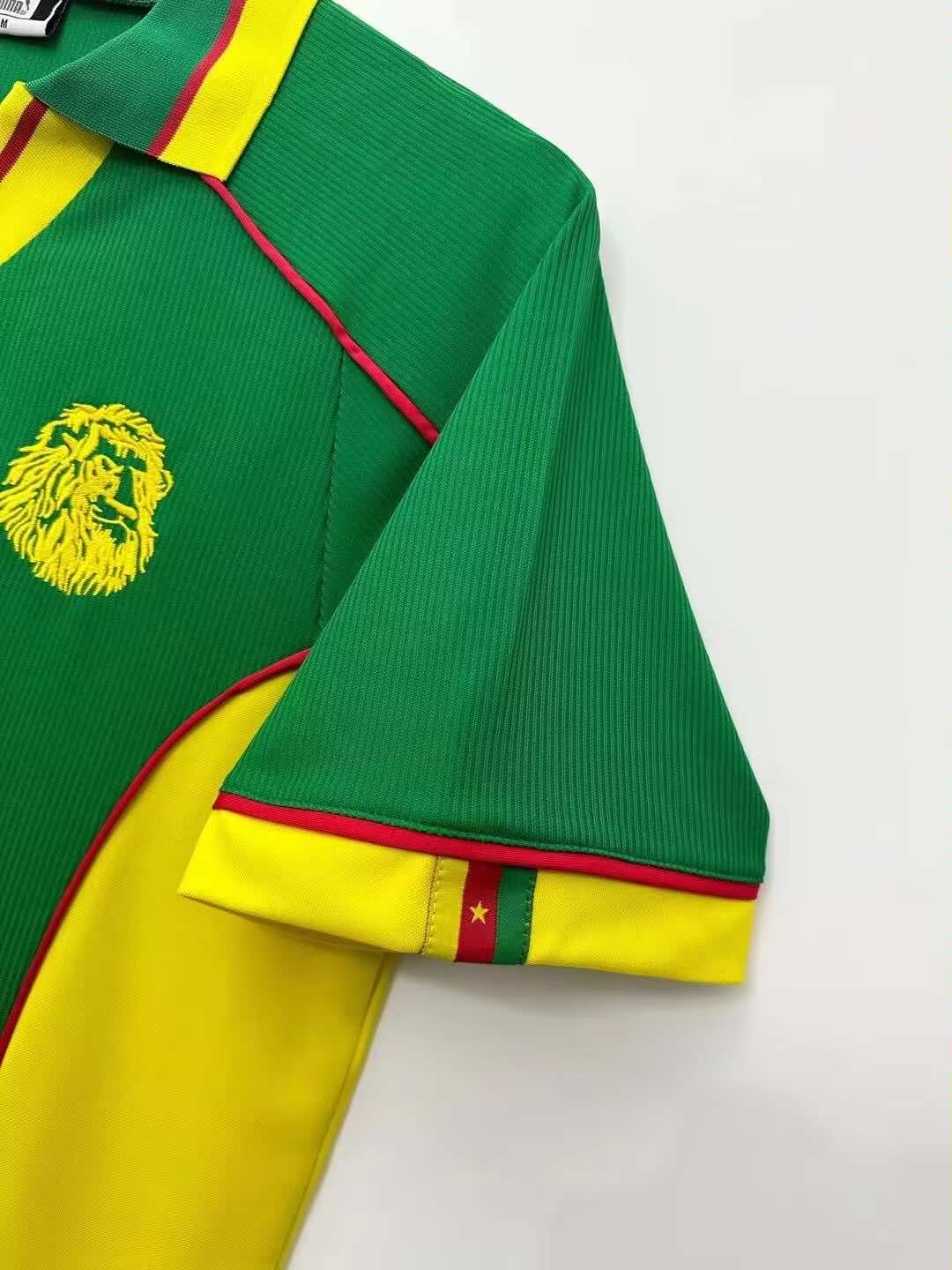 Cameroon 1998/99 Home Jersey - Retro Edition