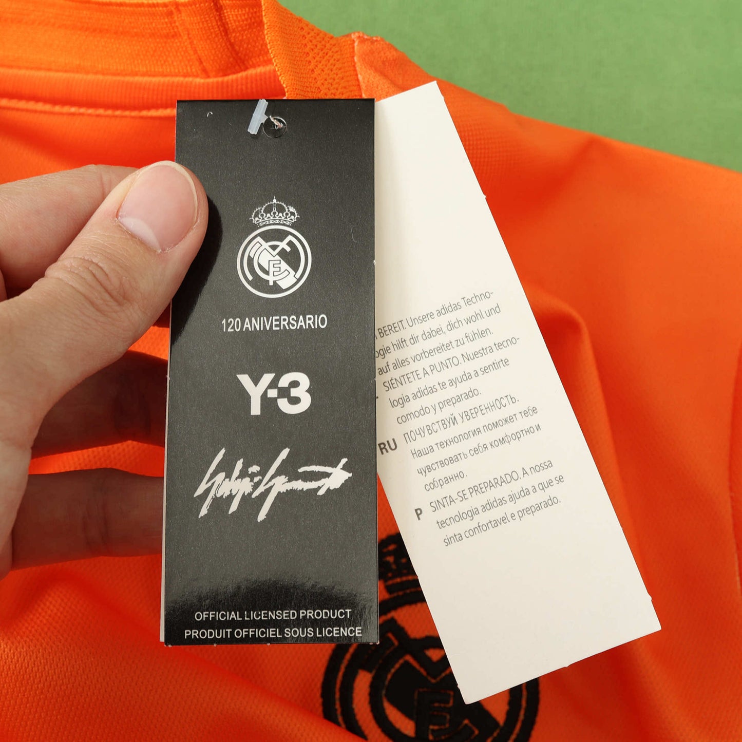 Real Madrid 2024/25 Y-3 Tangerine Rose Jersey - Special Edition