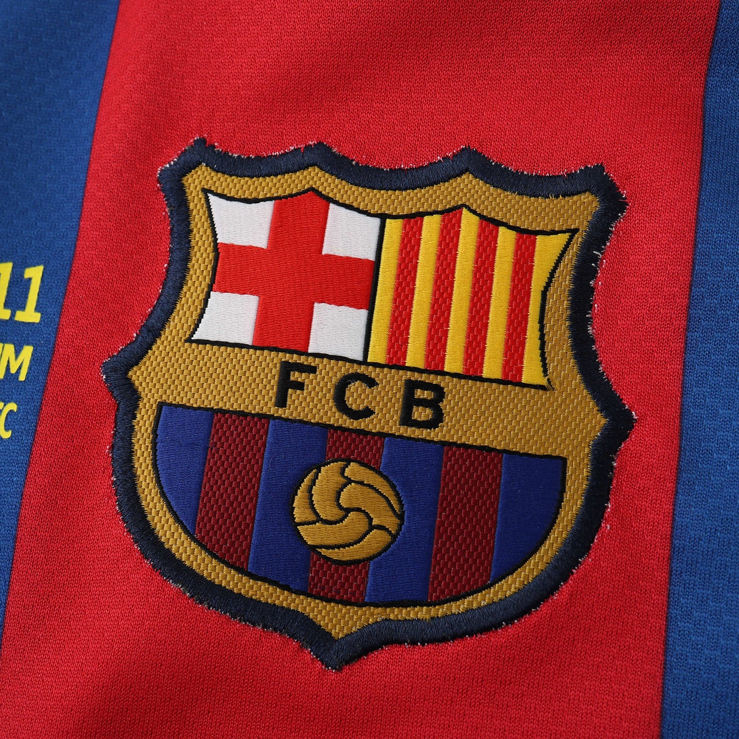 FC Barcelona 2010/11 Home Jersey - Retro Edition - The Jersey Vault