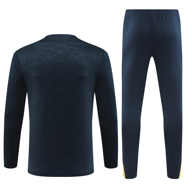 Barcelona 2024/25 Training Tracksuit (Navy)