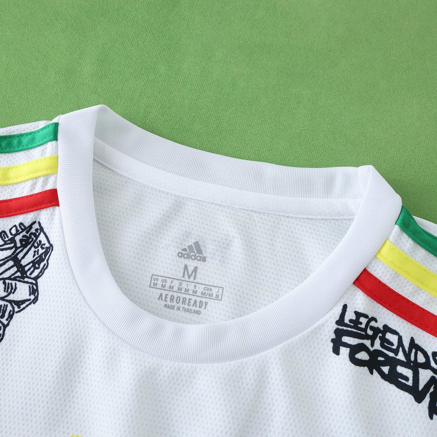 AFC Ajax 2025/26 Bob Marley Concept Jersey - Special Edition (White)
