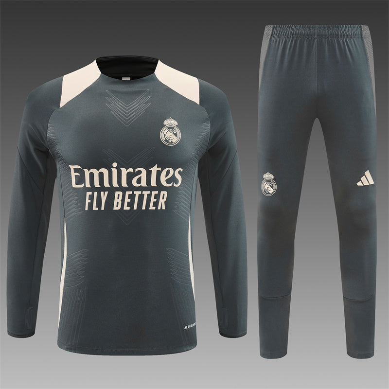 Real Madrid 2024/25 Training Tracksuit (Grey#2)