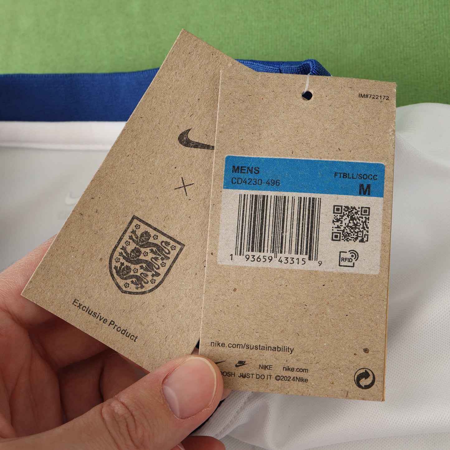 England 2023/24 White Castle Jersey - Special Edition