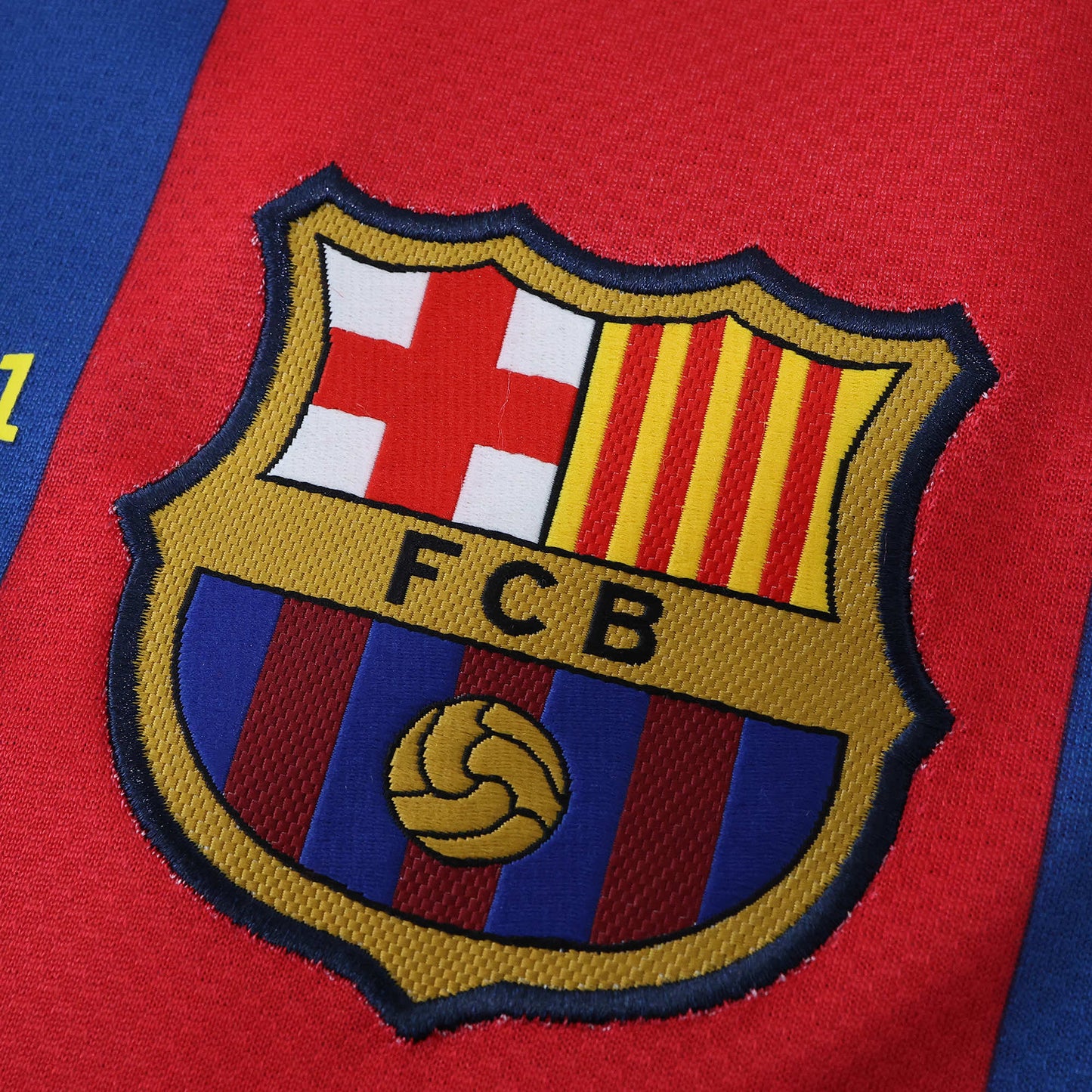 FC Barcelona 2010/11 Longsleeved Home Jersey - Retro Edition