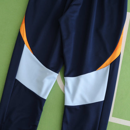 Real Madrid 2024/25 Training Tracksuit (White + Orange #3)