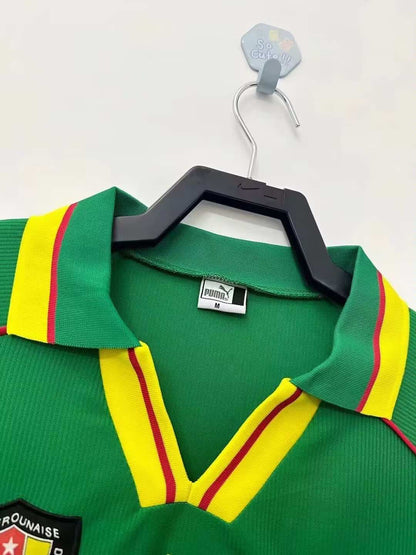 Cameroon 1998/99 Home Jersey - Retro Edition