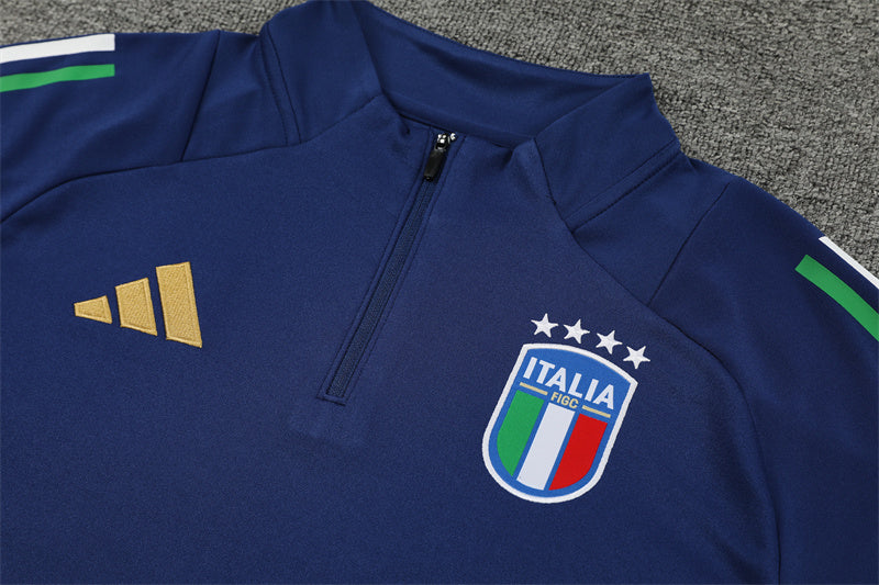 Italy 2024/25 Training Tracksuit (Navy)