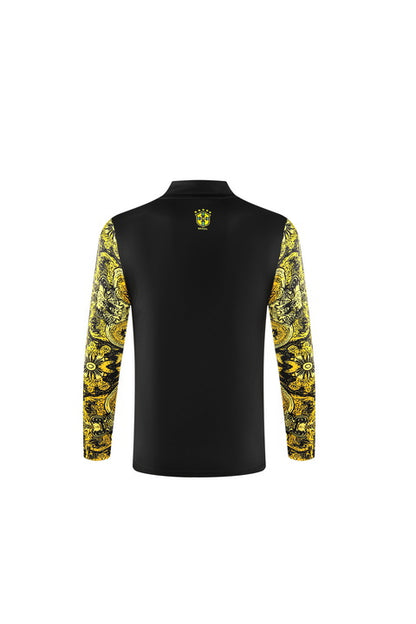 Brazil 2024/25 Jesus Training Tracksuit (Yellow)