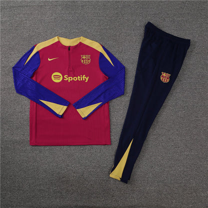 Barcelona 2024/25 Training Tracksuit (Red)