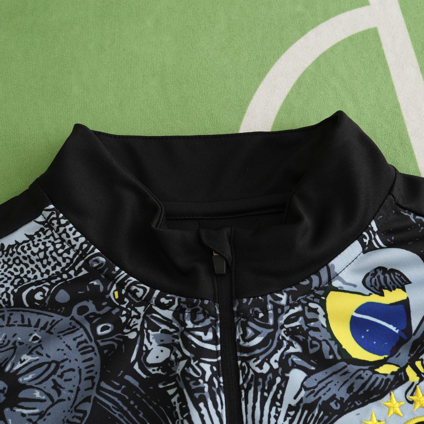 Brazil 2024/25 Jesus Training Tracksuit (Black)