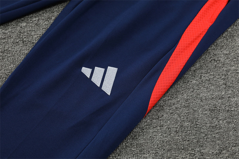 Manchester United 2024/25 Training Tracksuit (Navy and Red)