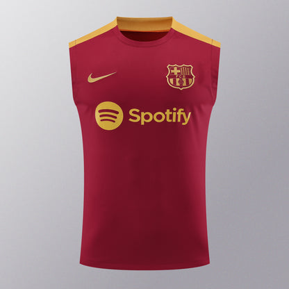 FC. Barcelona 2024/25 Training Vest Tracksuit (red 2)