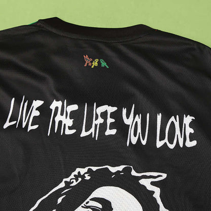 AFC Ajax 2025/26 Bob Marley Concept Jersey - Special Edition (Black)