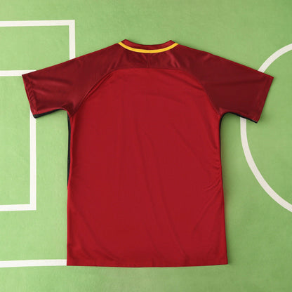 A.S Roma 2017/18 Home Jersey - Retro Edition