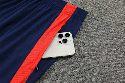 Manchester United 2024/25 Training Tracksuit (Navy and Red)