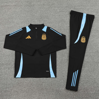 Argentina 2024/25 Training Tracksuit (Black)