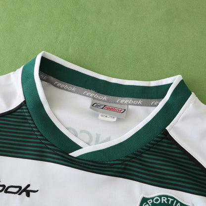 Sporting CP 2001/02 Longsleeved Home Jersey - Retro Edition