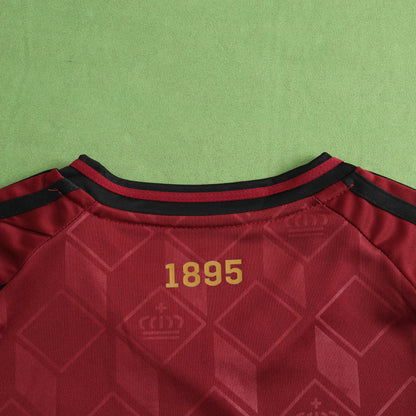 Belgium 2024/25 Home Kit - Fan Edition (Kids) - The Jersey Vault