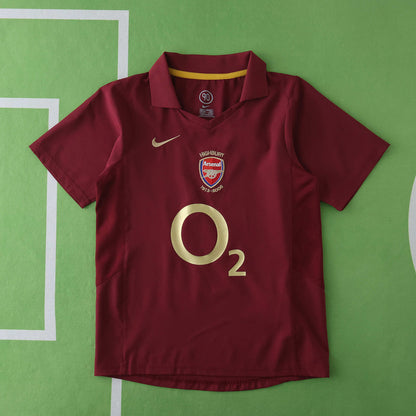 Arsenal 2005/06 Home Kit- Retro Edition (Kids)
