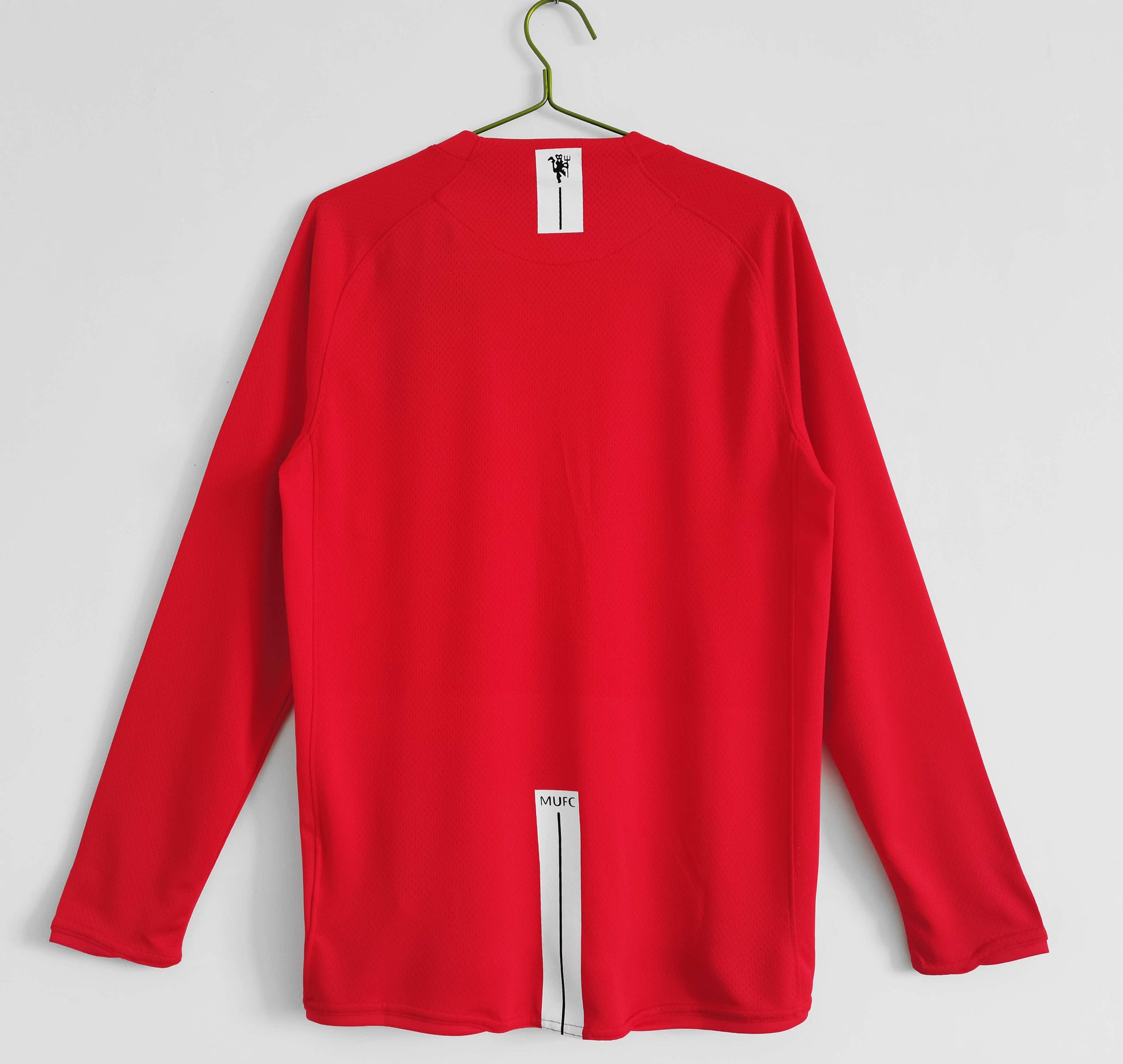 Manchester United 2007/08 Longsleeved Home Jersey - Retro Edition - The Jersey Vault