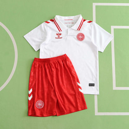 UEFA Denmark 2024/25 Away Kit - Fan Edition (Kids)
