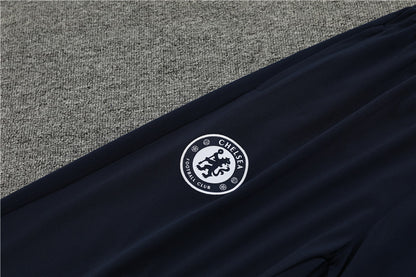Chelsea 2024/25 Training Tracksuit (Black Blue)