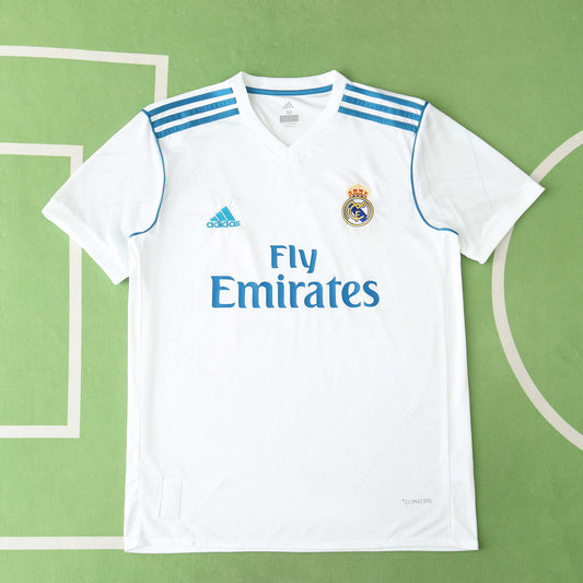 Real Madrid 2017/18 Home Jersey - Retro Edition - The Jersey Vault