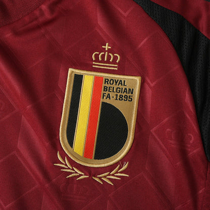 Belgium 2024/25 Home Jersey - Fan Edition - The Jersey Vault