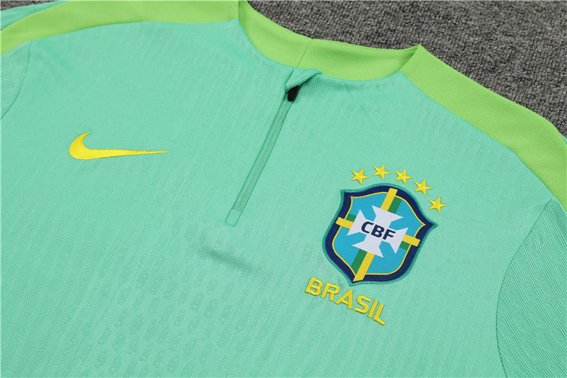 Brazil 2024/25 Training Tracksuit (Green)