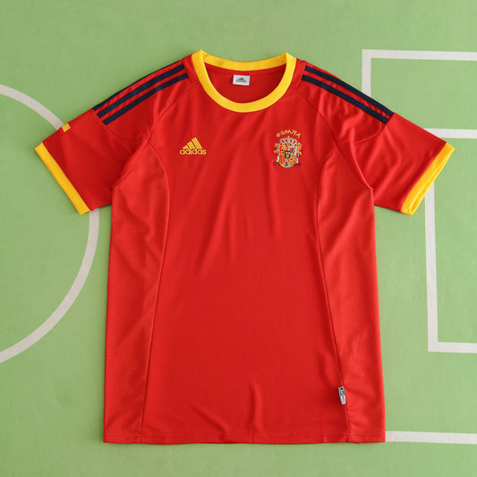 Spain 2002/03 Home Jersey - Retro Edition