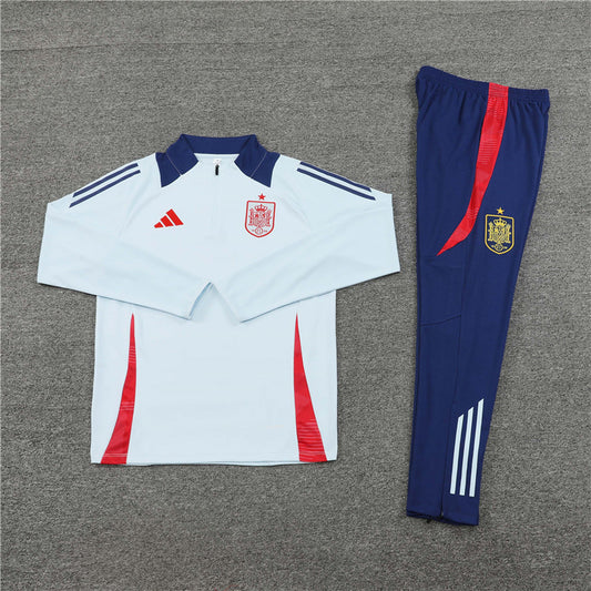 Spain 2024/25 Training Tracksuit (White)