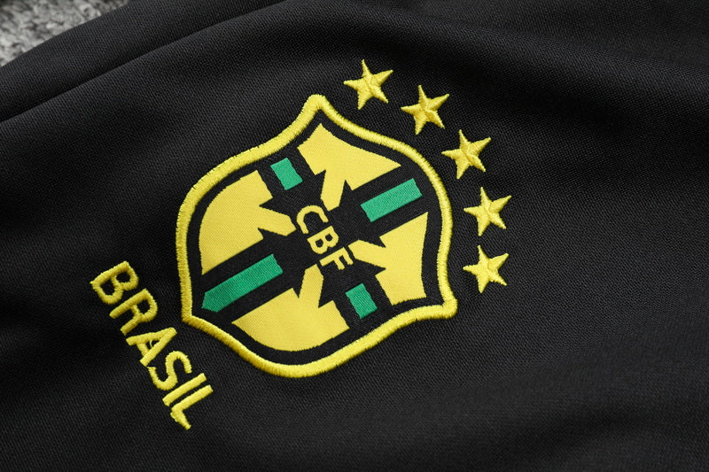 Brazil 2024/25 Jesus Training Tracksuit (Yellow)