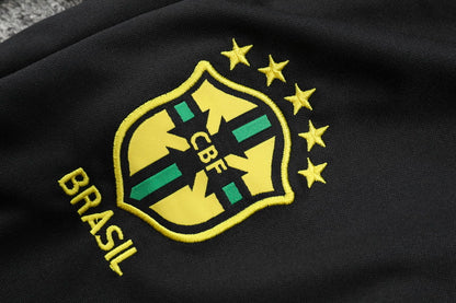 Brazil 2024/25 Jesus Training Tracksuit (Yellow)