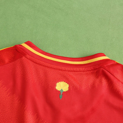 Spain 2024/25 Home Jersey - Fan Edition - The Jersey Vault