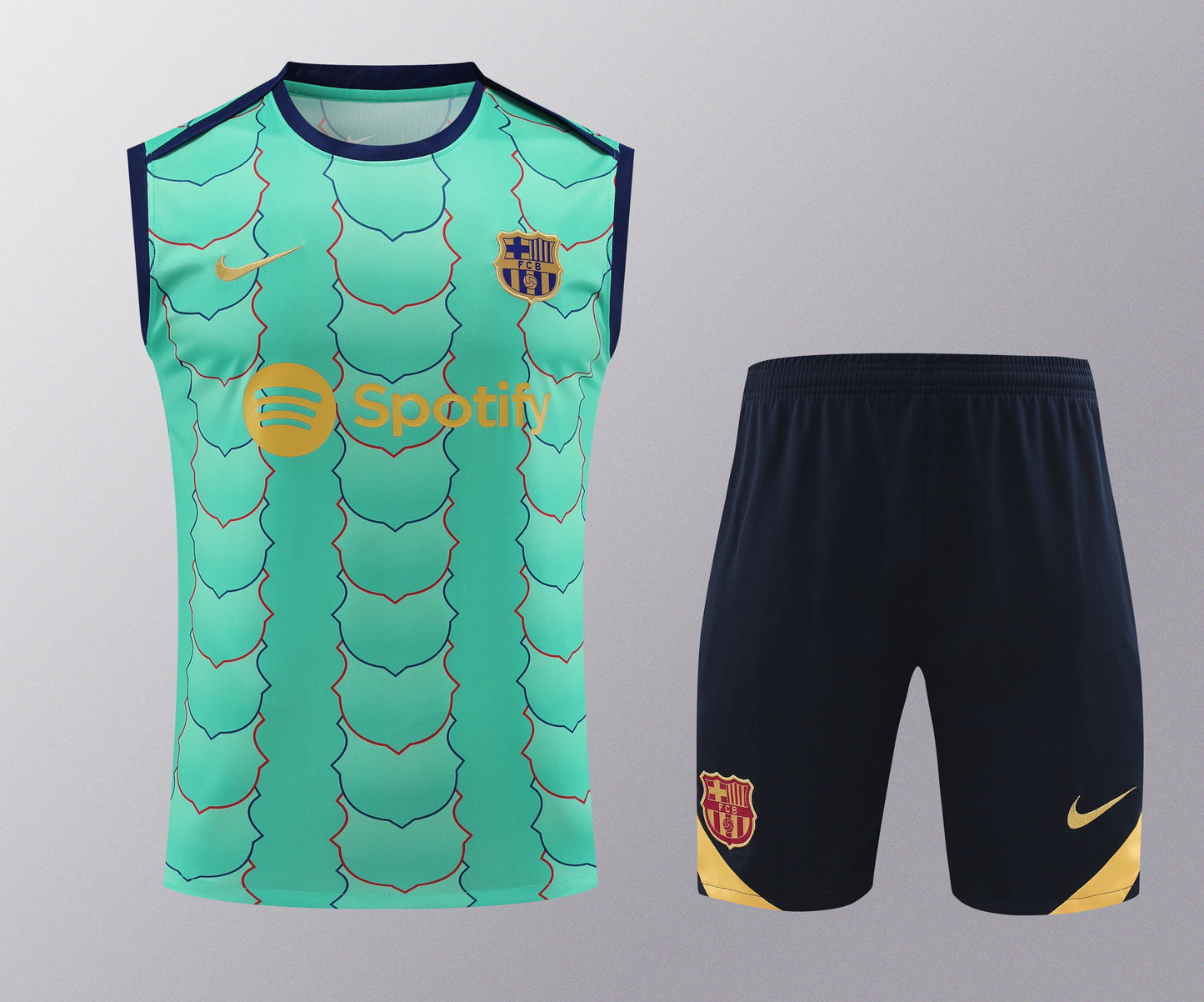 FC. Barcelona 2024/25 Training Vest Tracksuit (green)