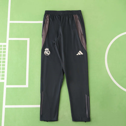 Real Madrid 2024/25 Training Tracksuit (White + Orange)