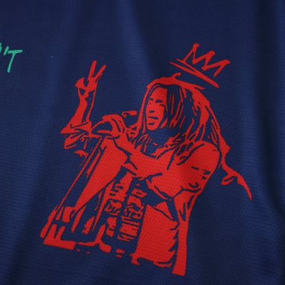 AFC Ajax 2025/26 Bob Marley Concept Jersey - Special Edition (Navy)
