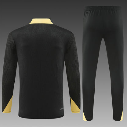 Barcelona 2024/25 Training Tracksuit (Black)