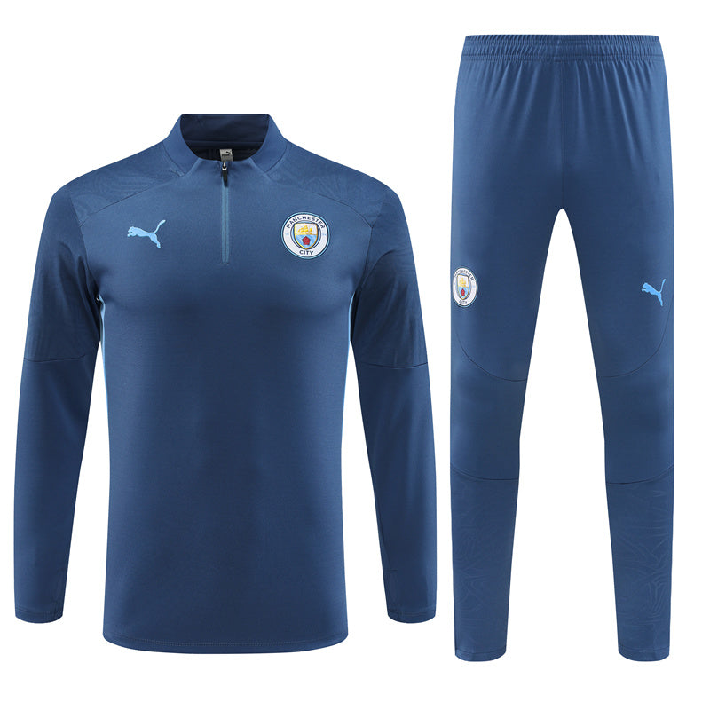 Manchester City 2024/25 Training Tracksuit (Navy)