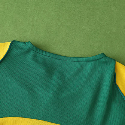 Brazil 2003/04 Home Kit- Retro Edition (Kids) - The Jersey Vault