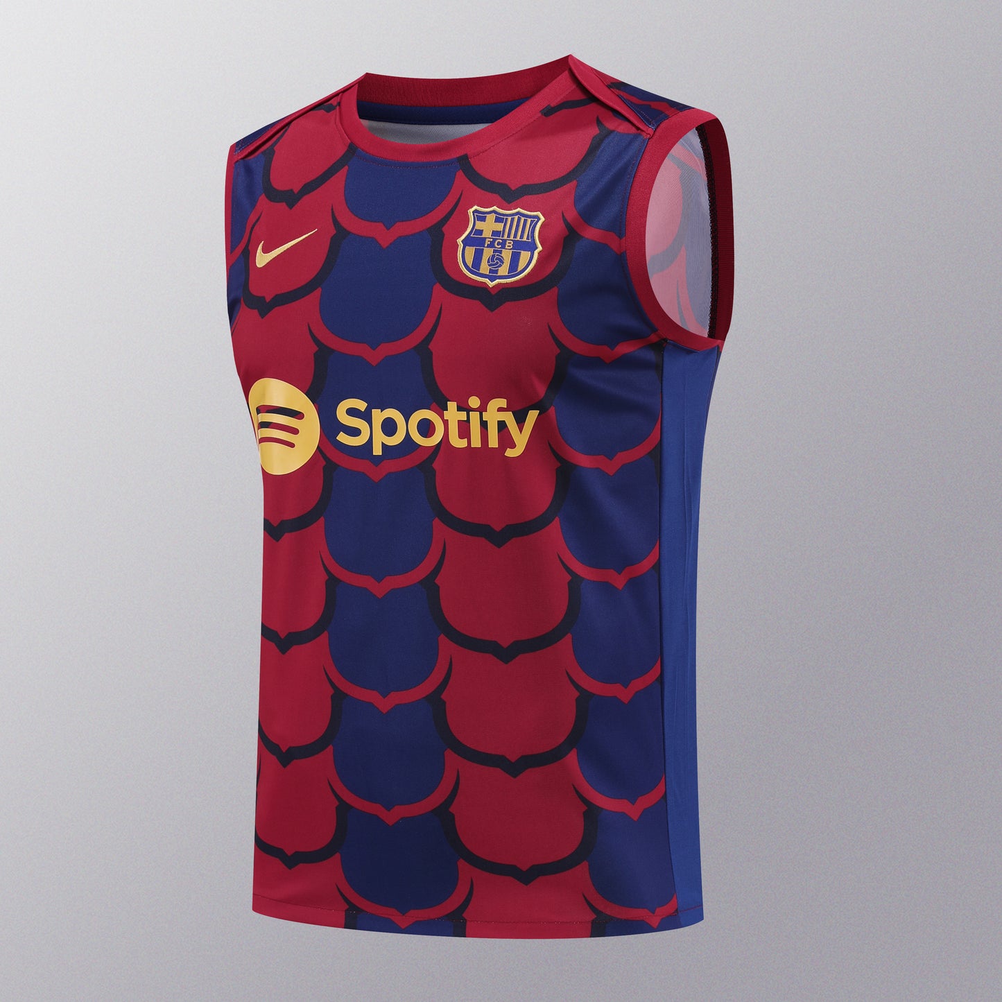 FC. Barcelona 2024/25 Training Vest Tracksuit (red 3)