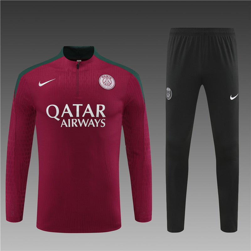 Paris Saint Germain 2024/25 Training Tracksuit ( Maroon)